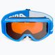 Occhiali da sci Alpina Piney blu opaco/arancione per bambini 2