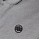 Polo Pitbull West Coast Uomo Slim Logo grigio/melange 3