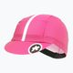 Cappellino da ciclismo ASSOS rosa fluo 2