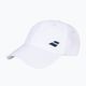 Cappellino Babolat Basic Logo bianco/bianco 6