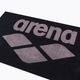 Arena Pool Asciugamano morbido nero/grigio 3