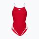 Costume intero donna arena Icons Super Fly Back Solid rosso/bianco 5