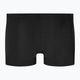 Arena Icons Swim Short Solid nero/bianco boxer da bagno 2