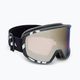 Quiksilver Harper true black/amber silver mirror occhiali da snowboard