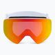 VonZipper Encore bianco lucido/wildlife fire chrome occhiali da snowboard 2
