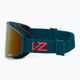 VonZipper Encore pacific satin/wildlife black-fire chrome occhiali da snowboard 4