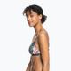 ROXY Into The Sun Fix Tiki Triangle swimsuit top mood indigo tropical depht 3