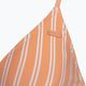 ROXY Into The Sun Fix Tiki Triangle papaya punch novelta stripe swimsuit top h 3
