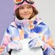 Guanti da snowboard per bambini ROXY Jetty Girl bianco brillante pansy rg 4