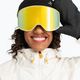 ROXY Storm Occhiali da snowboard da donna oro tramonto/oro ml 9