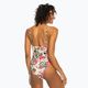 Costume intero donna ROXY Printed Beach Classics Lace UP antracite palm song s 4
