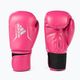 Guantoni da boxe adidas Speed 50 rosa ADISBG50 3