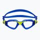 Occhialini da nuoto per bambini Aquasphere Kayenne 2022 blu/giallo/chiaro 2