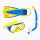 Aqualung Set Snorkeling Hero per bambini giallo/blu 14