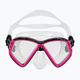 Maschera da snorkeling Aqualung Cub trasparente/rosa per bambini 2