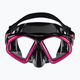Maschera da snorkeling Aqualung Hawkeye nero/rosa 2