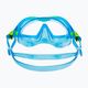 Maschera da snorkeling per bambini Aqualung Mix blu chiaro/verde brillante 5