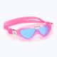 Aquasphere Vista maschera da nuoto per bambini rosa/bianco/blu MS5630209LB 6