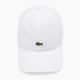 Cappello da baseball Lacoste RK0491 bianco 3