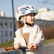 Casco da bici per bambini Alpina Ximo Flash fiore bianco 8
