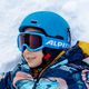 Occhiali da sci Alpina Piney blu opaco/arancione per bambini 8