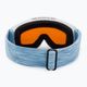 Occhiali da sci Alpina Piney per bambini bianco/blu opaco/arancio 3