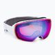 Alpina Granby Q-Lite bianco lucido/blu sph occhiali da sci