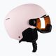 Casco da sci Alpina per bambini Zupo Visor Q-Lite rosa opaco 4