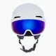 Casco da sci Alpina Alto Q-Lite bianco opaco/blu revo 2