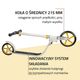 Hudora Bigwheel 215 scooter beige 14127 10