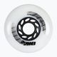 Powerslide Spinner 80 mm/88A ruote rollerblade 4 pezzi bianco.