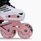 Pattini a rotelle per bambini Powerslide Khaan LTD bianco/rosa 6