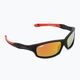 UVEX occhiali da sole per bambini Sportstyle 507 nero rosso opaco/rosso specchio