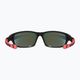 UVEX occhiali da sole per bambini Sportstyle 507 nero rosso opaco/rosso specchio 9