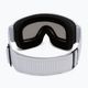 UVEX Downhill 2000 S LM occhiali da sci bianco opaco/argento specchiato/chiaro 3