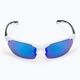 UVEX Sportstyle 114 Set di occhiali da sole bianco nero opaco/blu specchiato/arancione trasparente 3
