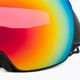 Occhiali da sci UVEX Compact FM nero opaco/specchio rosa arcobaleno 5