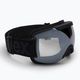 UVEX Downhill 2000 FM occhiali da sci nero opaco/specchio argento/chiaro