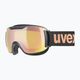 Occhiali da sci UVEX Downhill 2000 S nero opaco/rosa specchiata colourvision giallo 8