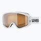 UVEX occhiali da sci G.gl 3000 P bianco opaco/polavision marrone chiaro 6