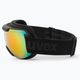 UVEX Downhill 2000 FM occhiali da sci nero mat/rosa arcobaleno 4