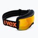 UVEX Downhill 2100 CV occhiali da sci nero mat/specchio arancione colourvision giallo