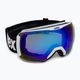 UVEX Downhill 2100 CV occhiali da sci bianco mat/specchio blu colorvision verde