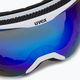 UVEX Downhill 2100 CV occhiali da sci bianco mat/specchio blu colorvision verde 6