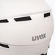 Casco da sci UVEX Instinct Visor bianco/nero opaco 7