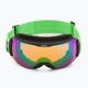 UVEX Downhill 2100 CV occhiali da sci nero opaco/verde specchio colourvision arancio 2