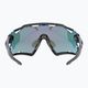 Occhiali da sole UVEX Sportstyle 228 nero opaco/blu specchiato 8