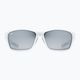 Occhiali da sole UVEX Sportstyle 232 P bianco opaco/polietilene specchiato argento 7