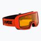 UVEX occhiali da sci Saga To red mat/mirror red/lasergold lite/clear