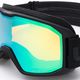 UVEX occhiali da sci Elemnt FM nero mat/specchio verde lasergold lite 5